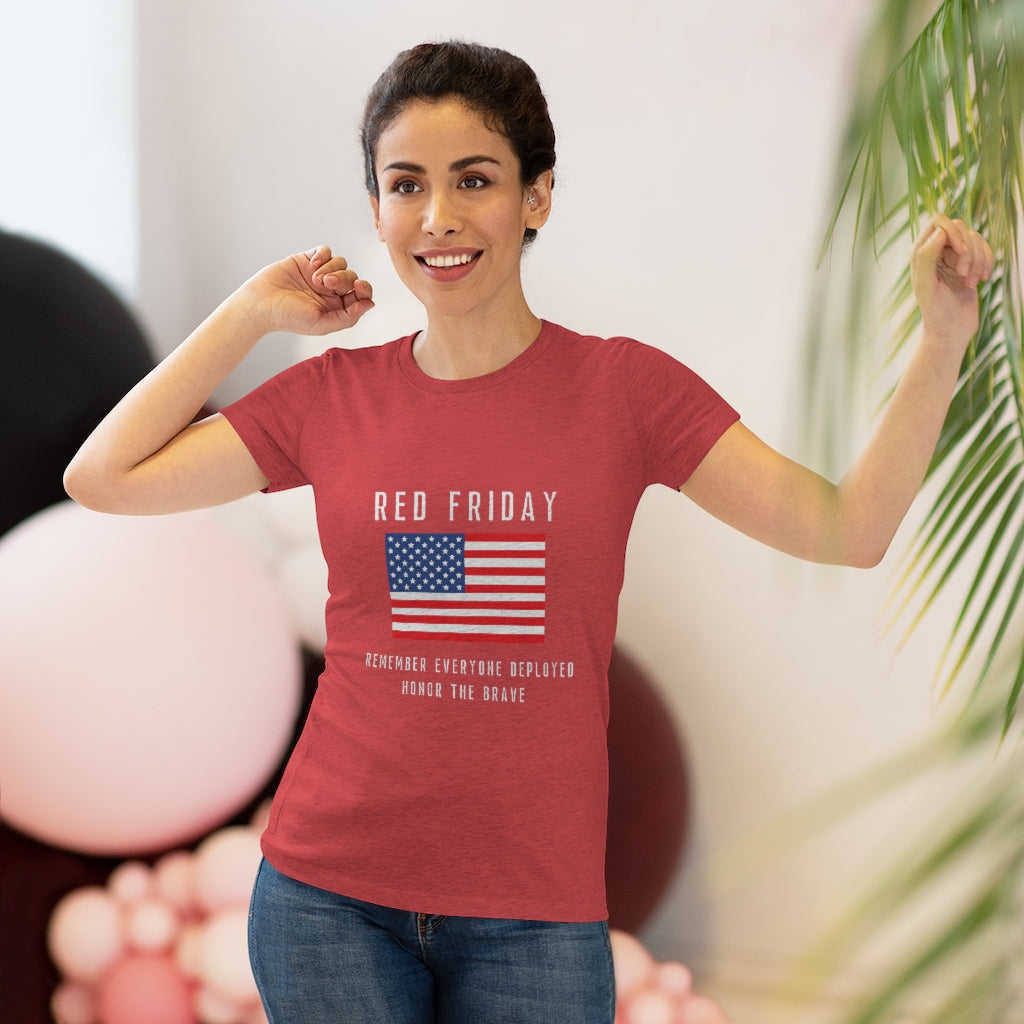 RED FRIDAY - Women's Triblend Tee