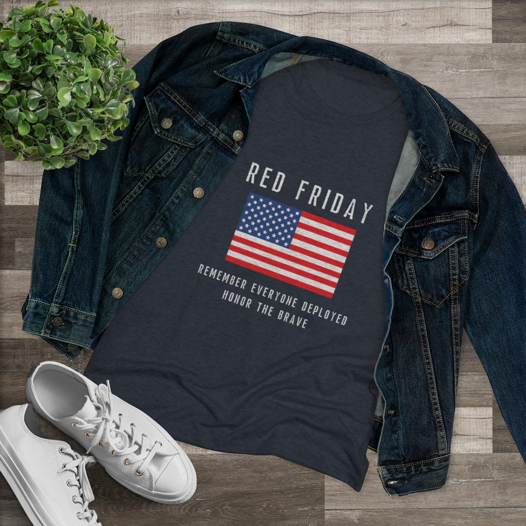 RED FRIDAY - Women's Triblend Tee